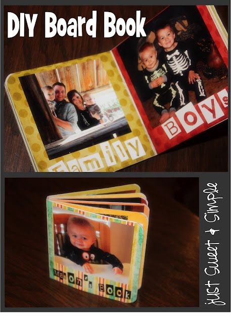 Diy Board Book, Christmas Presents For Babies, Diy Mod Podge, Diy Christmas Presents, Mod Podge Crafts, Diy Pictures, Navidad Diy, Diy Picture, Baby Diy