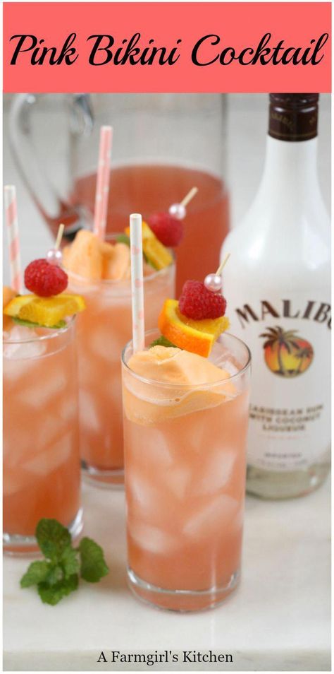 Malibu Drinks, Backyard Gathering, Easy Alcoholic Drinks, Jalapeno Margarita, Alcholic Drinks, Sweet Cocktails, Liquor Drinks, Cocktail Sauce, Boozy Drinks