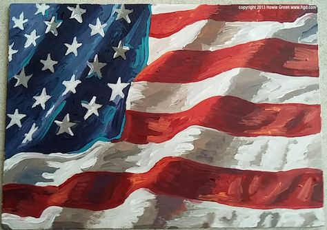 Painting American Flag, American Flag Drawing, American Flag Painting, American Flag Art, American Flag Wreath, Patriotic Pictures, American Flag Wallpaper, American Flag Decor, Patriotic Art