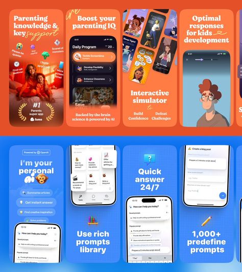 Bookmarks / X App Store Design, App Story, Mobile App Games, Social Media Branding Design, Game Style, Mobile App Design Inspiration, App Interface Design, Design Moodboard, Store Image