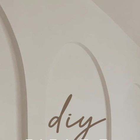 Jenna Sue • Design + DIY on Instagram: "The $200 DIY Wall Transformation 🤩 If you want to add Mediterranean sophistication to your home—these DIY wall arches are it 🤌🏼 They’re a relatively simple way to level up any wall by adding architectural interest. I’m obsessed with the curves and can’t stop using them all over this house. Catch the full tutorial with all the details and steps on my blog at jennasuedesign.com. Would you try this one at home??👇🏼" Arched Wall Paneling, Diy Wall Arch, Arch Wall Design, Wall Arches, Wall Transformation, Arched Wall, Faux Walls, Jenna Sue, Door Wall