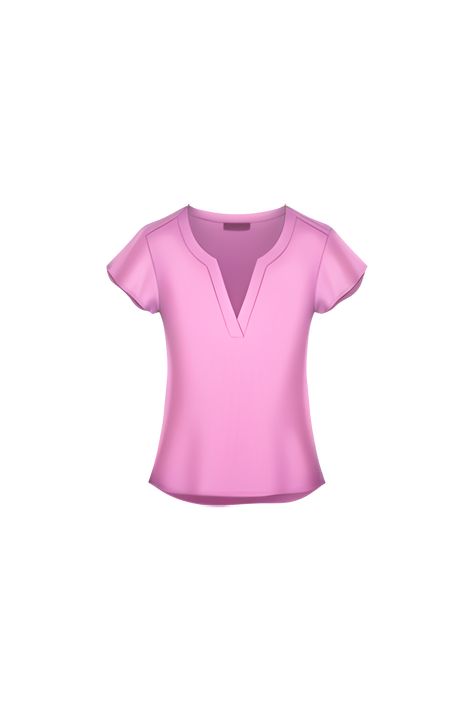 The emoji 👚 depicts a woman's shirt or blouse. It is typically shown as a pink or red shirt with short sleeves and a collar. The shirt has a button-up front and is often shown with a hanger or folded neatly. The emoji may also be shown in other colors such as blue, green, or yellow. Overall, the emoji represents women's clothing and fashion. Lego Hotel, Apple Emojis, Icon Emoji, The Emoji, Drawings Simple, Copy Paste, Red Shirt, Pink Shirt, Art Drawings Simple