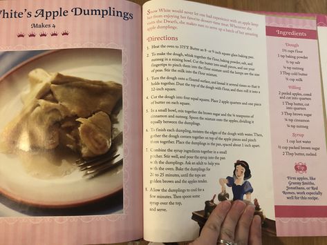 Disney Princess Cookbook Recipes, Recipes From Tv Shows, Disney Cookbook Recipes, Fandom Recipes, Princess Recipes, Disney Cookbook, Disneyland Recipes, Movie Recipes, Disney Movie Night Food