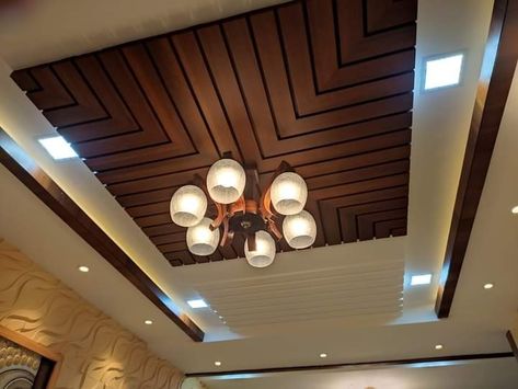 Wooden Down Ceiling Design, Wooden Ceiling Panels, Acrylic False Ceiling Design, Wooden Fall Celling Design, Wooden Pop Ceiling Design, Bedroom Fall Celling Design, Wpc Ceiling Design, Pvc Ceiling Design Living Rooms, Entrance Ceiling Design