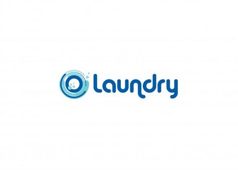 O Laundry - Logo Design #103 by svedesign Water Branding Design, Laundry Shop Logo, Laundromat Logo, Dry Cleaning Logo, Laundry Logo Design, Logo Laundry, Laundry Branding, Laundry Service Business, Laundry Company