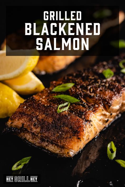 Blackened Salmon Recipes, Salmon Tacos, Blackened Salmon, Easy Potato Recipes, Impressive Recipes, Salmon Filet, Cooking Salmon, Salmon Recipe, Grilled Salmon