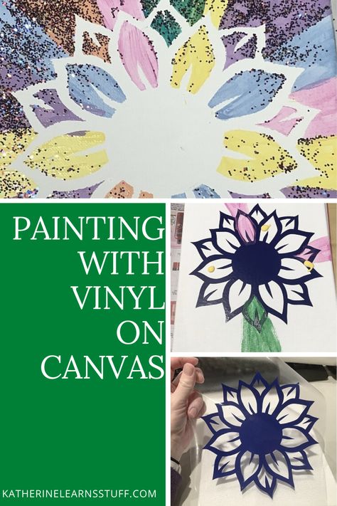 Vinyl On Canvas Ideas, Cricut Painting Canvases, Stencil Art On Canvas, Cricut On Canvas, Stencil Painting Canvas, Vinyl Canvas Ideas, Cricut Painting, Vinyl On Canvas, Stencil Art Ideas