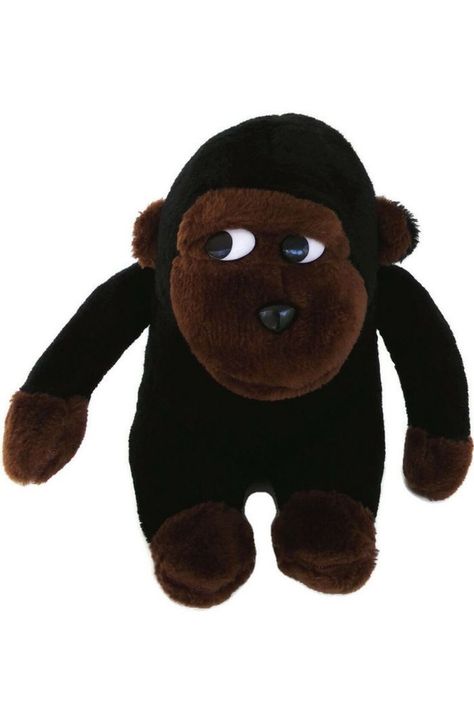 Vintage Gorilla Stuffed Plush Toy Chase International 1991 Preowned Vintage Cartoon Monkey, Monkey Pictures, Monkey Plush, Vintage Plush, Cute Stuffed Animals, Treasure Hunt, A Face, 11 Inches, Plush Toy