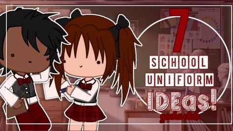 Gacha Club Uniform, Gacha Club Uniform Ideas, School Uniform Ideas, Uniform Ideas, Graduation Outfit, Club Design, Gacha Club, Club Outfits, Source Of Inspiration