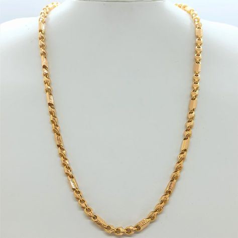 Mens Chains Gold For Men Indian, Daily Wear Chains Gold Indian, Ladies Chain Designs Gold, Gold Chains For Men Design Latest, Neck Chain For Men, Mens Gold Chain Necklace, Gold Neck Chain, Kids Jewellery, Gold Necklace For Men