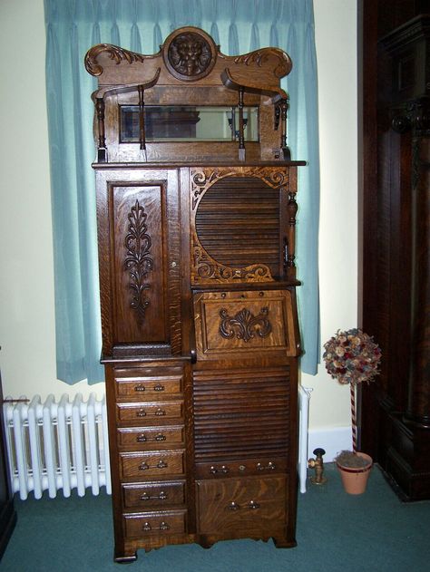 Old sewing cabinet