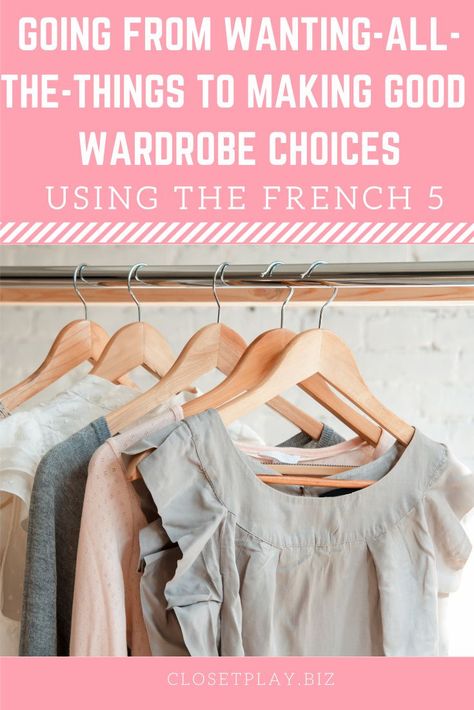 Going from wanting ALL the things to making good choices for me and my wardrobe! The French 5 is a different way of looking at how you add to your wardrobe... Strategically! Very strategically! Read on for the process I use to go from wanting ALL the things (Don't we all?) to making GOOD choices... Me Made Wardrobe, Crone Fashion, 5 Piece French Wardrobe, Making Good Choices, Wardrobe Checklist, Capsule Wardrobe Checklist, French Wardrobe, Olive Jacket, Summer Capsule Wardrobe