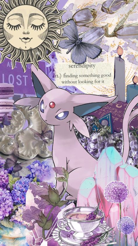 Eevee Aesthetic Wallpaper, Eeveelutions Iphone Wallpaper, Espeon Wallpaper Iphone, Espeon Background, Pokemon Espeon Wallpaper, Psychic Pokemon Wallpaper, Purple Pokemon Wallpaper, Eevee Wallpaper Iphone, Espeon Aesthetic