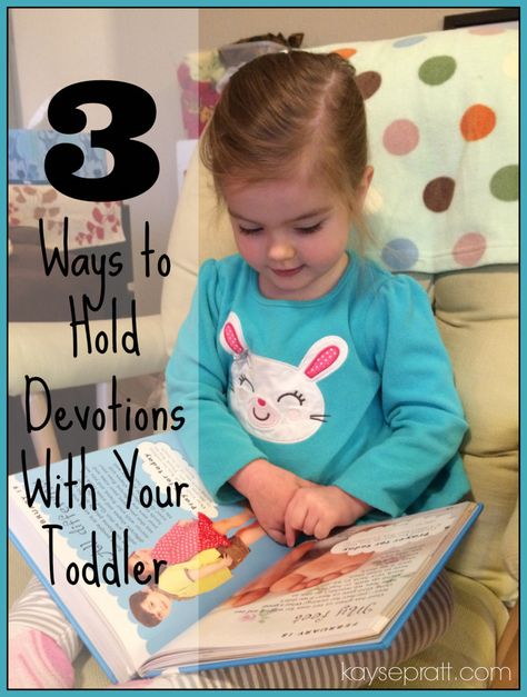 3 ways to hold devotions with your toddler Raising Disciples, Toddler Bible, Raising Godly Children, Train Up A Child, Family Devotions, Bible Time, Parenting Toddlers, Christian Parenting, What Matters Most