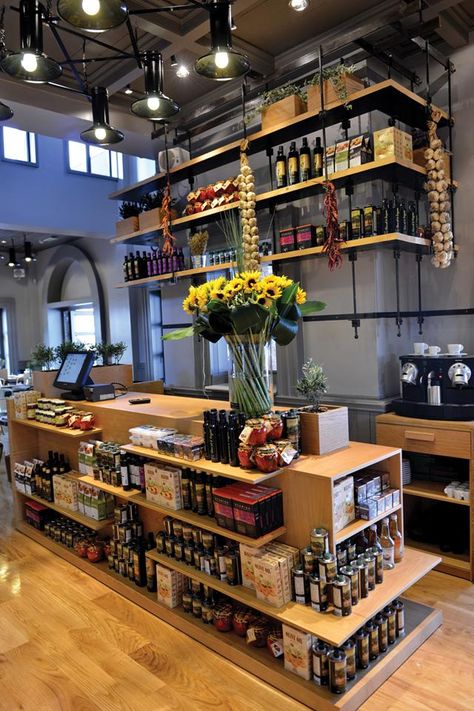 Charcuterie Store, Mini Market Store Ideas, Small Shop Interior, Shop Shelving, Grocery Store Design, Retail Store Interior Design, Food Cart Design, Store Design Boutique, Supermarket Design