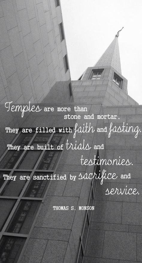 Temples Lds Temple Quotes, Monson Quotes, Temple Quotes, Later Day Saints, Thomas S Monson, Beautiful Temple, Mormon Quotes, Mormon Temples, Gospel Quotes