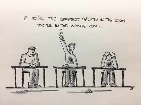 If you’re the smartest person in the room you’re in the weong room... #jh #jhmotivation #motivation #ifyouarethesmartestpersonintheroomyouareinthewrongroom #smartest #wrongroom #lifelessons #lessonslearned #learnwholelife #nevergiveup If You're The Smartest In The Room, If You Are The Smartest Person In A Room, In The Room, Lessons Learned, The Room, Study Motivation, Be Yourself Quotes, Never Give Up, Life Lessons