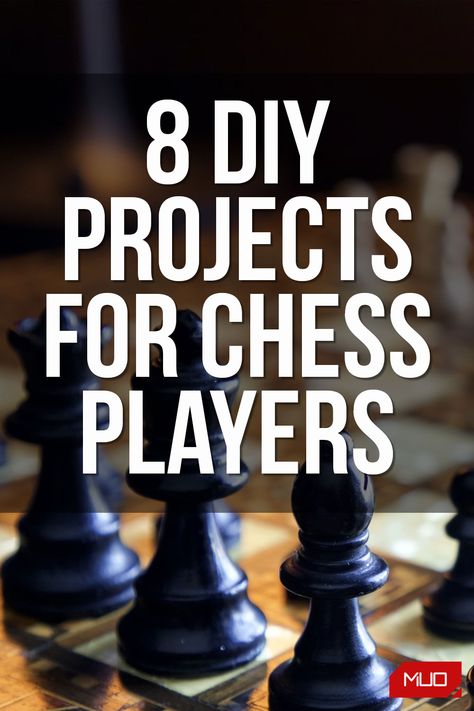 Looking to spice up your game of chess with fancy pieces or an AI opponent? Then check out these DIY projects. Chess Pieces Diy, Diy Chess Pieces, Chess Pieces Art, Chess Diy, Chess Decor, Wizard Chess Set, Diy Chess Set, King Chess Piece, Chess Tactics