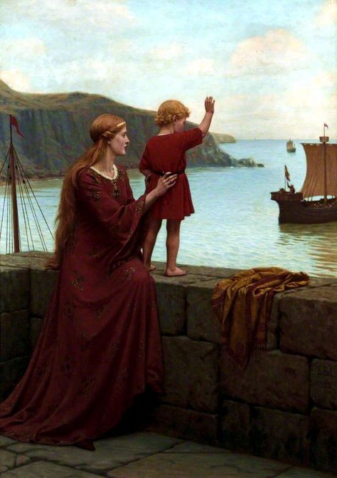 farewell BY Edmund Blair Leighton Edmund Blair Leighton, Era Victoria, Pre Raphaelite Paintings, Pre Raphaelite Art, Istoria Artei, Galleria D'arte, Jaime Lannister, Pre Raphaelite, Arya Stark