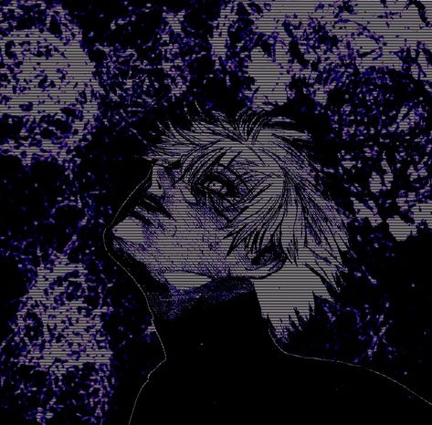 icon for you Tokyo Ghoul Purple, Cybergoth Anime, Grunge Pictures, Purple I, Goth Wallpaper, Purple Vibe, Dark Green Aesthetic, Dark Purple Aesthetic, Purple Themes