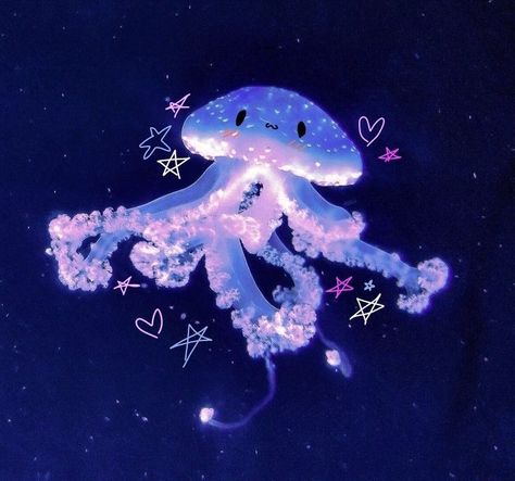 Jellyfish, Floating, Stars, Water, On Instagram, Instagram