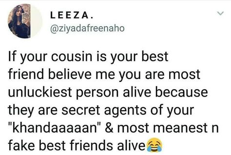 Fake Cousins Quotes, Cousins Quotes, Fake Best Friends, Pencil Sketches Of Girls, Crazy Cousins, Best Cousin, Cousin Quotes, Greece Art, Desi Memes