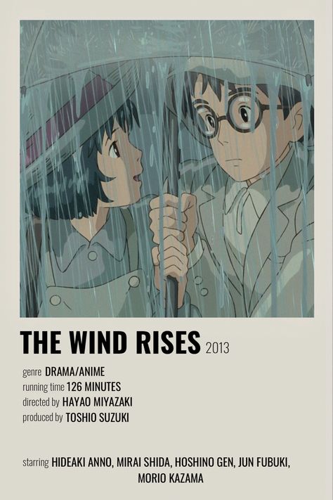 #ghibli #studio #polaroid #poster #polaroidposter #studioghibli #ghiblistudio #anime #thewindrises Posters Anime, The Wind Rises, Anime Minimalist Poster, Hideaki Anno, Wind Rises, Ghibli Studio, Rise Art, Polaroid Poster, Minimalist Posters