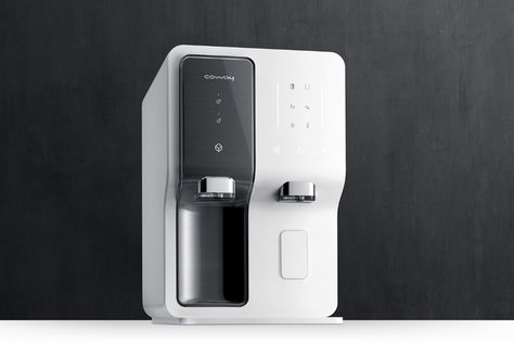 ICE & WATER｜Water Purifier for Coway on Behance Water Purifier Design, Industrial Design Studio, Soda Machines, Clean Drinking, Clean Drinking Water, Crate Furniture, Ice Water, Electric House, Purified Water