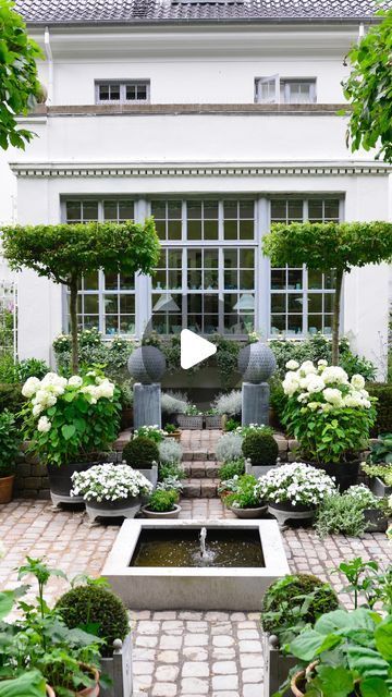 Claus Dalby on Instagram: "Would you like to see The Sunken Garden? One of fifteen rooms in my garden. All the plants here are grown in pots.

#clausdalby #garden #flowers #blomster #gardendesign #gardeninspiration #farver #colors #sommerhave #summergarden #have #haveglæde #havedesign #haveinspiration #haveglæde #dahlias #dahlia #hvidhave #whitegarden" Sunken Garden Ideas, Sunken Garden, Kitchen Design Plans, Moon Garden, Have Inspiration, White Gardens, Courtyard Garden, Garden Flowers, Summer Garden