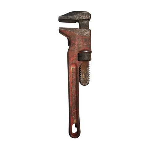 Ridgid Spud Wrench Adjustable Pipe Wrench 2-5/8'' Capacity Made In USA Pipe Wrench, Workbench, Wrench, Made In Usa, Quick Saves, Color, Design