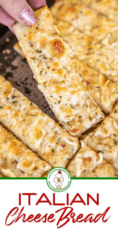 Italian Cheese Bread, Appetizer Bread, Cheese Bread Recipe, Dinner Side, Cheesy Bread, Italian Cheese, Dinner Side Dishes, Easy Italian, Italian Dressing