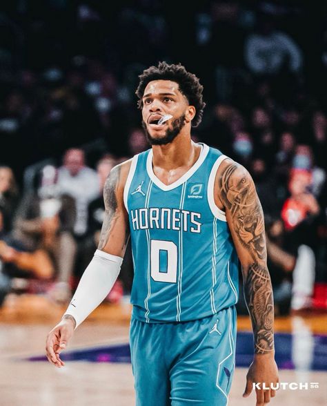 Miles Bridges Hornets, Miles Bridges, Nba Pics, Seattle Supersonics, Basketball Wallpaper, Nba Pictures, Magic Johnson, Charlotte Hornets, Game Time