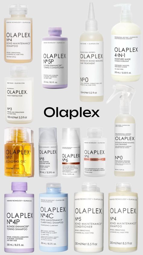 Olaplex hair routine