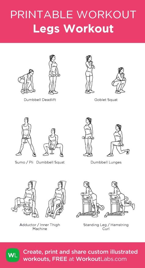 First Week Gym Workouts, First Day At Gym, Gym Leg Day, Workout Labs, Leg Workouts Gym, Home Workout Plan, Fitness Studio Training, Printable Workout, Gym Workout Plan For Women