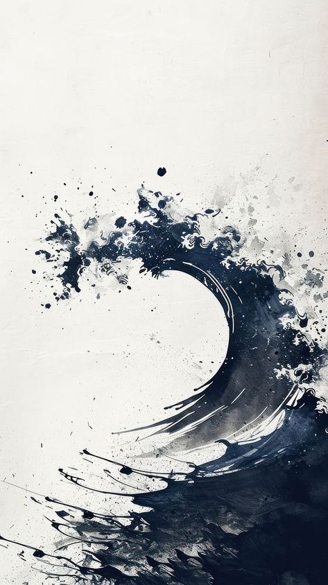 Minimalist Iphone Wallpaper, Waves Wallpaper Iphone, Watercolor Wallpaper Iphone, Beautiful Summer Wallpaper, Nice Designs, Wallpapers For Mobile Phones, Wallpaper Mobile, Waves Wallpaper, Minimalist Iphone