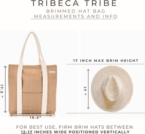 Amazon.com: TRIBECA TRIBE Beach Bag - Large Woven Beach Tote Bag - Boho Chic Travel Tote Bag With Hat Holder Strap (Sand) : Clothing, Shoes & Jewelry Sand-colored Tote Beach Bag, Sand-colored Tote Bag For The Beach, Eco-friendly Tote Shoulder Bag For Beach, Eco-friendly Beach Bags With Pockets, Eco-friendly Large Capacity Shoulder Beach Bag, Hat Holder, Travel Tote Bag, Travel Tote, Jute Bags