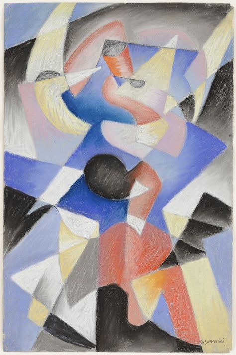 Gino Severini. Dancer. (1912) Gino Severini, Italian Futurism, Win Art, Futurism Art, Franz Marc, Dance Paintings, Italian Painters, Italian Art