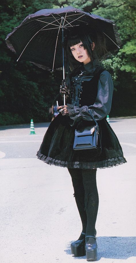 Styl Goth, Mode Harajuku, Japanese Lolita Fashion, Lolita Outfits, Japanese Street Fashion, J Fashion, Goth Outfits, Harajuku Fashion, Lolita Dress