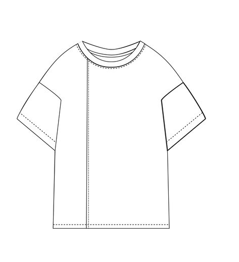 https://www.behance.net/sibelgndz Tshirt Technical Drawing, Technical Drawing, Drawings, T Shirt