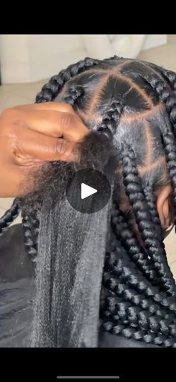 Tutorial | Easiest Way To Do Knotless Braids 💇🏾‍♀️ | By Braids By KoyaFacebook Large Knotless, Cute Middle School Outfits, Middle School Outfits, Knotless Braids, School Outfits, Middle School, Braids, Plaits