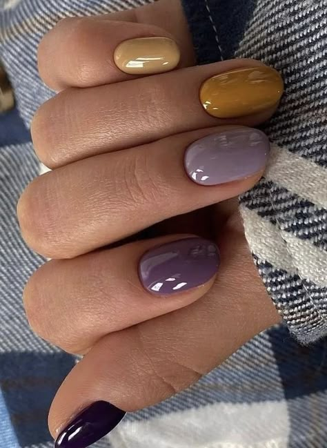 September Nails, Fall Gel Nails, Dipped Nails, Funky Nails, Fancy Nails, Chic Nails, Short Acrylic Nails, Fall Nails, Nail Polishes