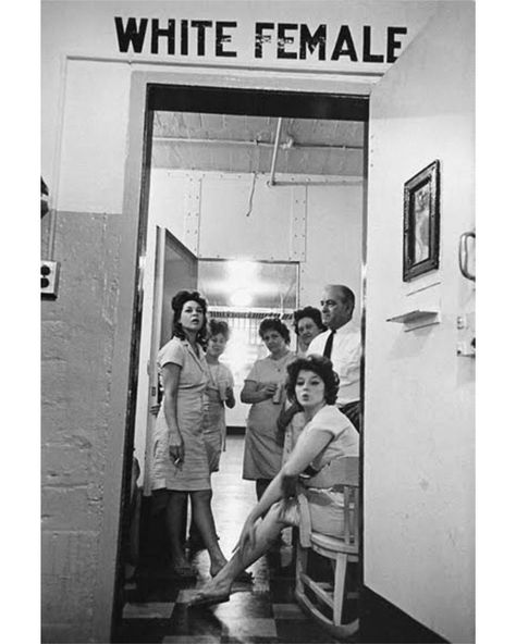 Women's Prison, New Orleans, 1965, by Leonard Freed. #NewOrleans #prison #women #LeonardFreed #historyinpictures #historicalpix New Orleans City, Historical Moments, Jim Crow, Historical Images, Magnum Photos, New Orleans Louisiana, Eastern European, Photojournalism, Civil Rights