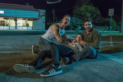 Justin Lubin/DirecTV Kingdom Tv Show, Jonathan Tucker, Frank Grillo, Teary Eyes, Nicholas Hoult, Favourite Characters, Character Actor, Nick Jonas, Nailed It