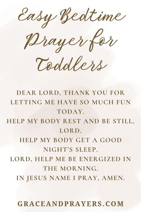 Teach your toddler the power of prayer for 57 easy to learn and simple to say prayers for every situation and every toddler. Click to read all 57 prayers for toddlers! Toddler Prayers Easy, Simple Prayers For Kids, Prayer For Kids Bedtime, Bedtime Prayers For Toddlers, Bed Time Prayer For Kids, Toddler Prayers Bedtime, Nighttime Prayers For Kids, Prayers For Kids To Say Bedtime, Night Time Prayers For Kids