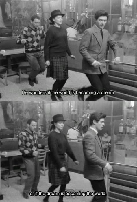 Films Quotes, Movie Captions, Cinema Quotes, French Film, Movie Talk, French New Wave, Anna Karina, Jean Luc Godard, Band Of Outsiders