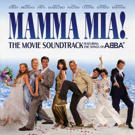 Mia Album Cover, Future Concert, Pierce Brosnan, Mia 3, Mama Mia, Movie Soundtracks, Dancing Queen, Musical Movies, Music Tv