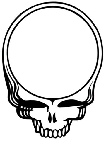 Use links below to save image. Grateful Dead Skull, Skull Template, Grateful Deadhead, Skull Drawing, Steel Art, Grateful Dead, Save Image, Images Gif, Online Photo Editor