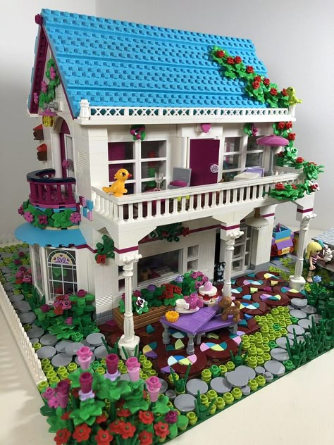 LEGO Friends Stephanie's House | I<3Holland | Flickr Lego Friends Building Ideas, Lego Diy Crafts, Lego House Ideas, Best Lego Sets, Lego Friends Sets, Lego Diy, Lego Activities, Amazing Lego Creations, Lego Craft