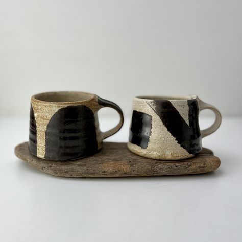 Handmade Ceramic Tea Set, Mug Shapes Pottery, Fun Ceramic Projects, Nicola Gillis, Pottery Portfolio, Pottery Beginners, Handbuilt Pottery Ideas, Ceramics Pottery Vase, Cerámica Ideas