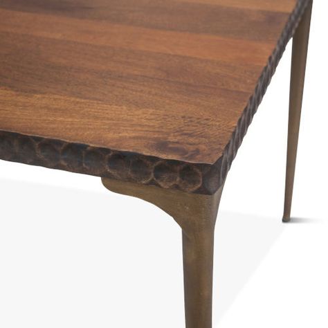 World Interiors Vallarta Two Tone And Bronze 78 Inch Mango Wood Dining Table Zwscdt78tt | Bellacor Handcrafted Dining Table, Mango Wood Dining Table, Iron Accents, Rectangle Dining Table, Wood Table Top, Gold Table, Circular Pattern, Solid Mango Wood, Furniture Upholstery